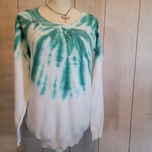 INC International Concepts Tie die sweater XXL
